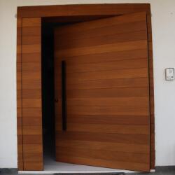 Zeds Woodworking Ltd Doors Exterior Door Pivot Iroko