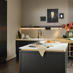 Lugano Lack In Black An Exceptionally Elegant Kitchen Appearance