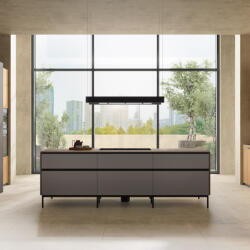 Argyrou Kitchens Larnaca Modern Italian Kitchen By Lube Brera Veneered And Lacquered Grey